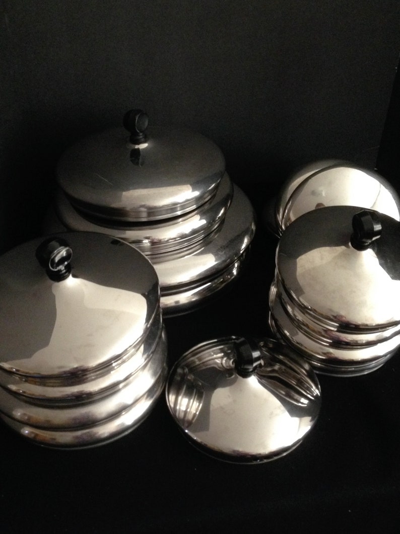 9.99-Any size Vintage Farberware  Replacement Lids-Stainless Steel Various Sizes