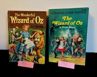 Vintage 1992 Wizard of Oz All Over Print T-shirt - Stanley