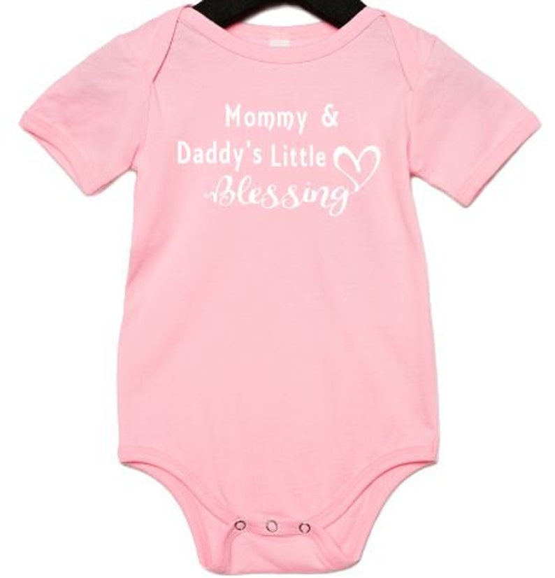 Mommy & Daddy's Little Blessing Onesie Baby Girl Clothes - Etsy