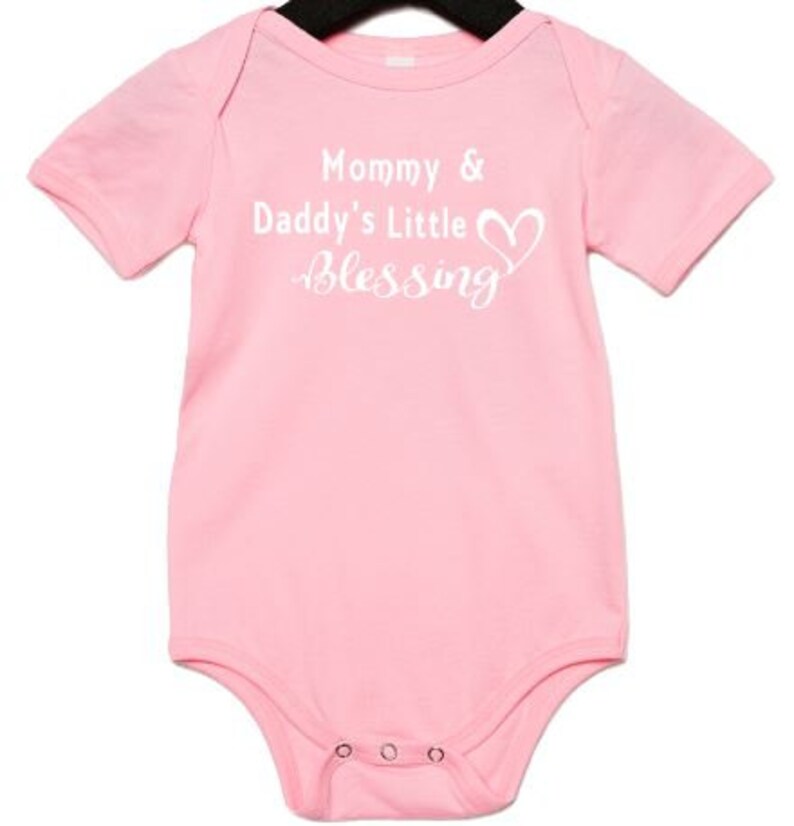 Mommy & Daddy's Little Blessing Onesie Baby Girl Clothes Etsy
