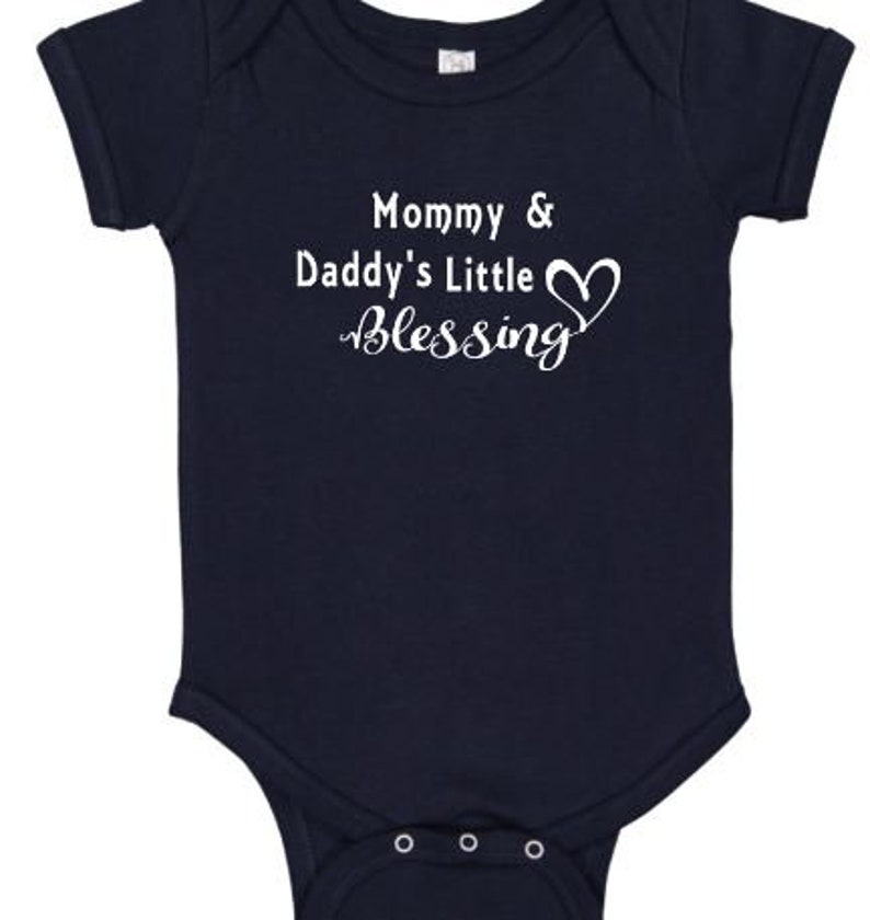 Mommy & Daddy's Little Blessing Onesie Baby Girl Clothes Etsy