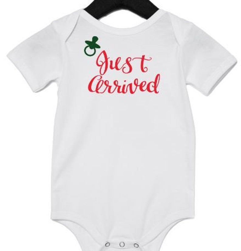 new dad newborn bodysuit baby girl clothes baby boy clothes onesie new mom Just Arrived Onesie newborn clothes gift for new mom