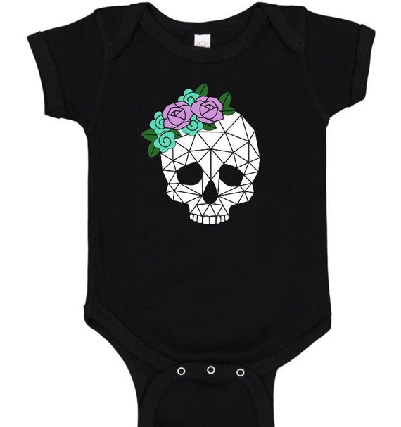 baby girl skull clothes