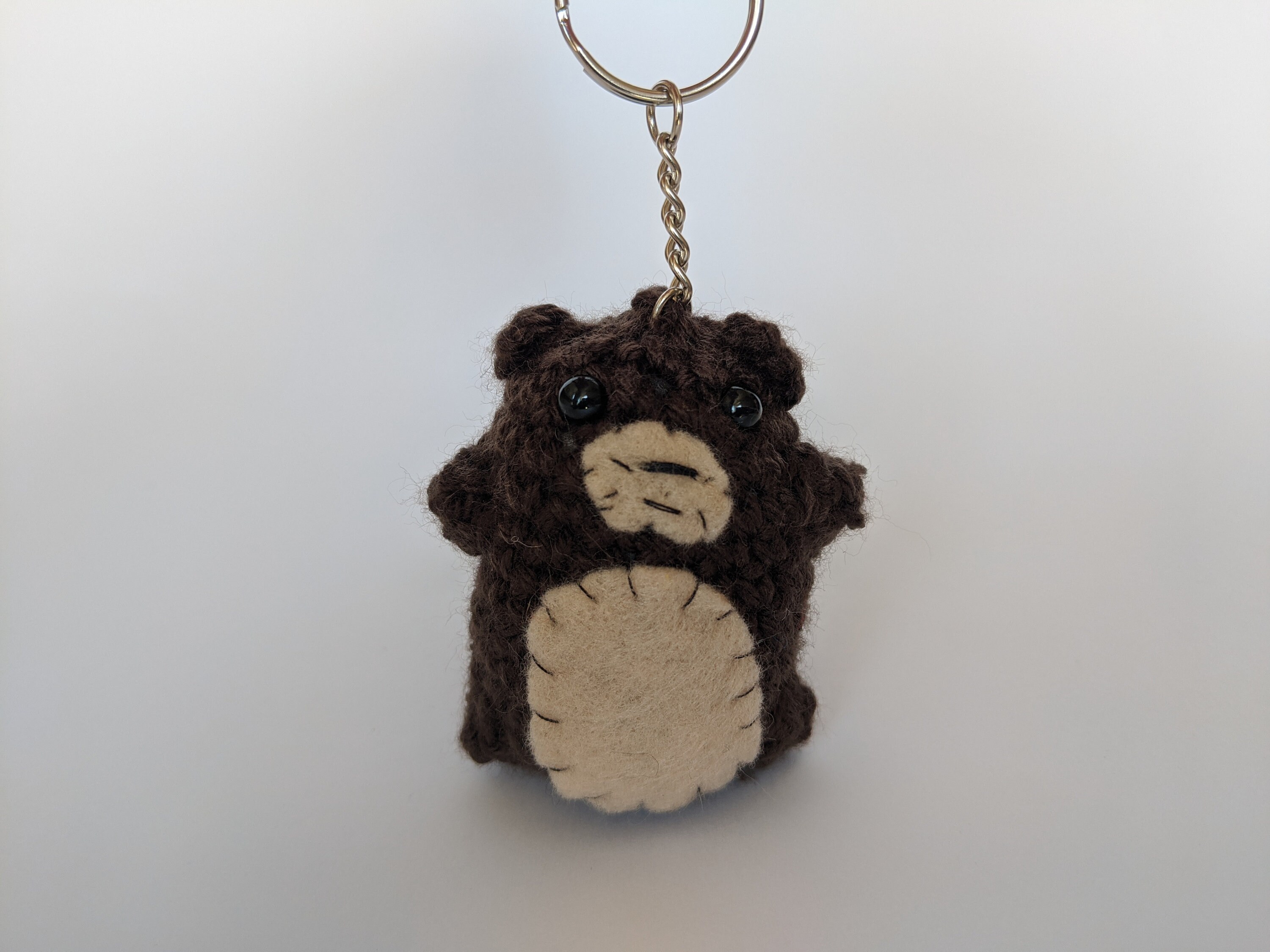 Cute Otter Keyring Otter Keychain Animal Keychain Etsy