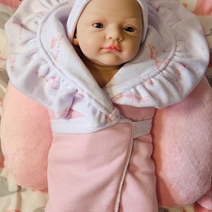 Micro Preemie Full Body Soft Silicone Baby Doll 12 inch/30cm Girl and boy Lifelike Reborn weighted image 4