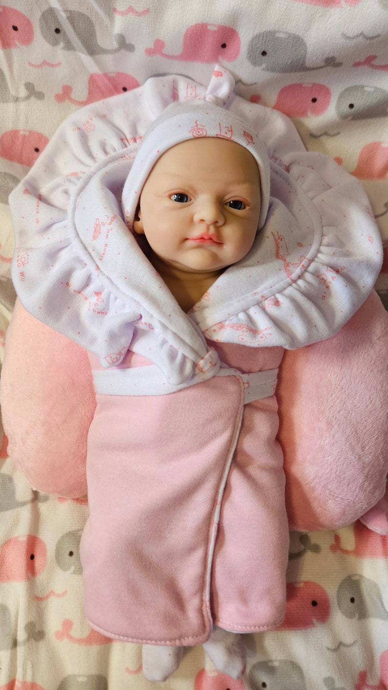 Micro Preemie Full Body Soft Silicone Baby Doll 12 inch/30cm Girl and boy Lifelike Reborn weighted image 4