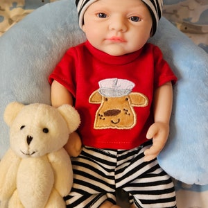 Micro Preemie Full Body Soft Silicone Baby Doll 12 inch/30cm Girl and boy Lifelike Reborn weighted Boy Noah