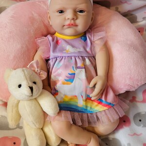 Micro Preemie Full Body Soft Silicone Baby Doll 12 inch/30cm Girl and boy Lifelike Reborn weighted image 3