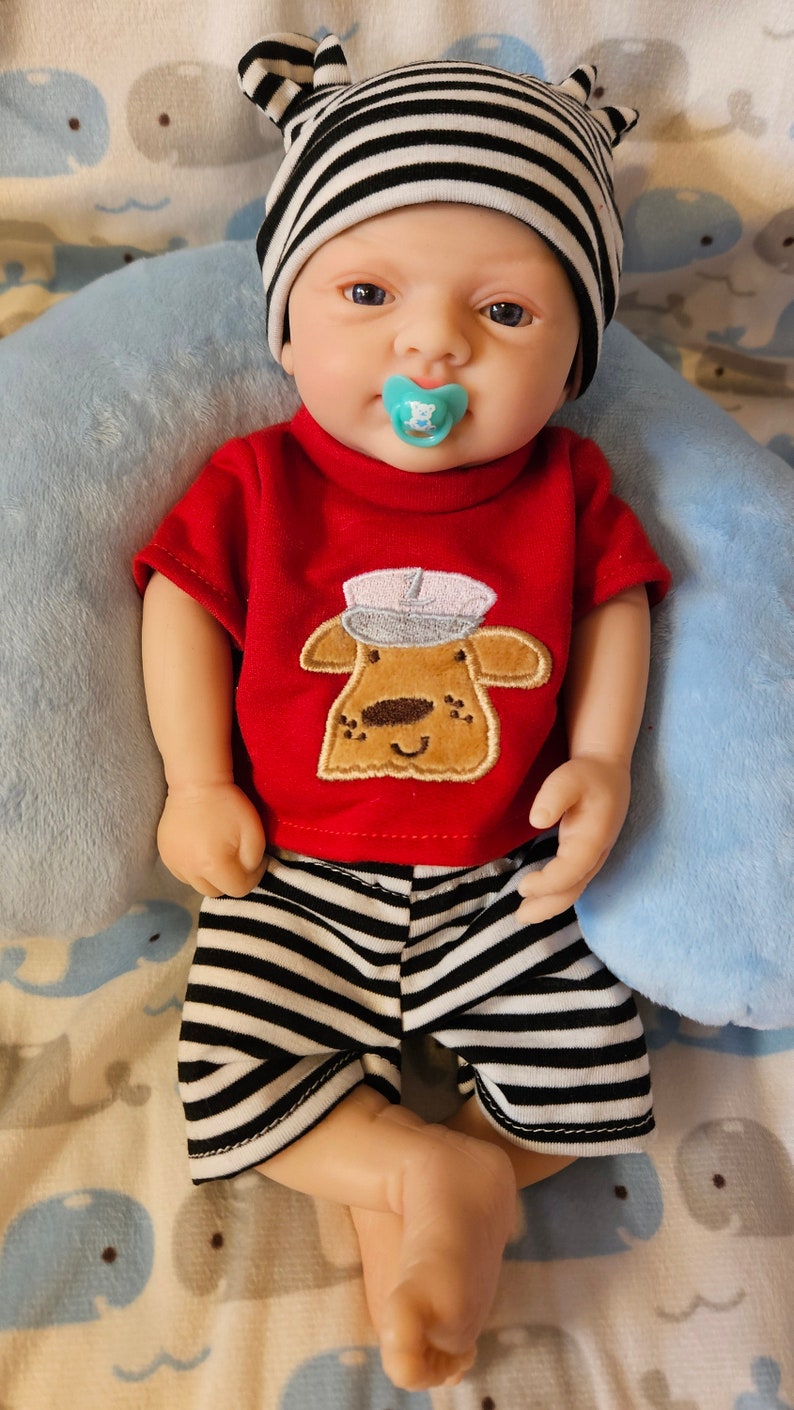 Micro Preemie Full Body Soft Silicone Baby Doll 12 inch/30cm Girl and boy Lifelike Reborn weighted image 6