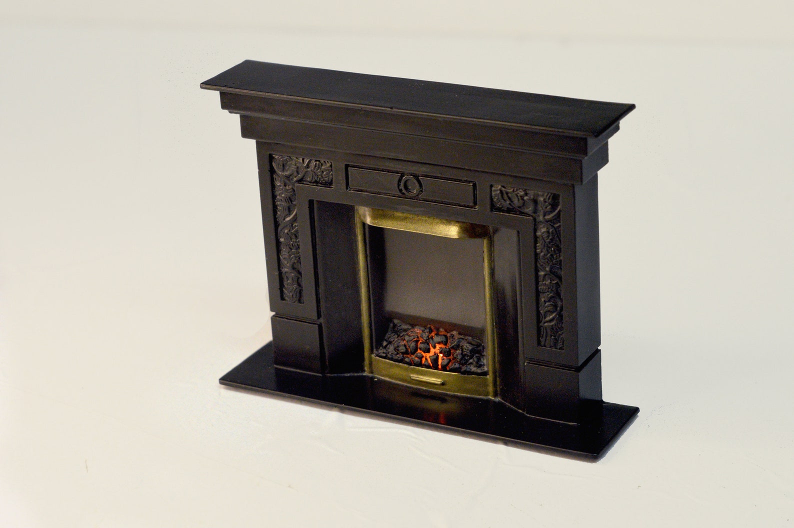 Dolls House Fireplace 112 Scale With Working Etsy UK