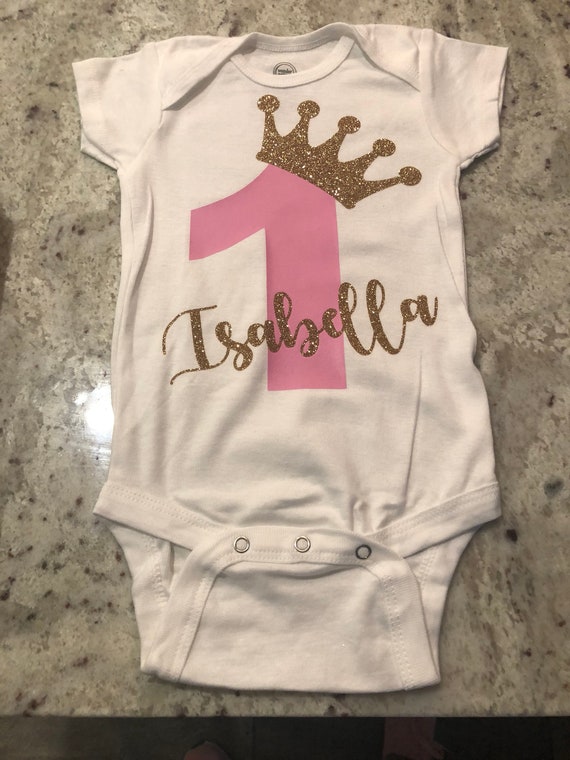 1 year old birthday shirts girl