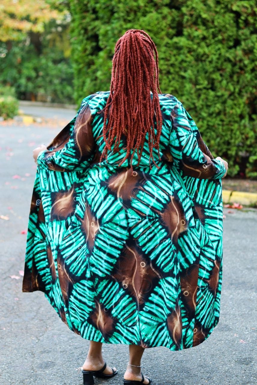 Duster African Print Duster African Print Kimono African - Etsy