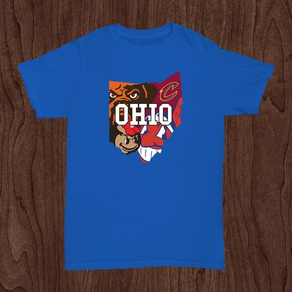 all in cavs indians shirt