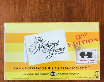 The Newlywed Game, 3rd edition, NEW in wrapper, 1969, by Hasbro, vintage board game