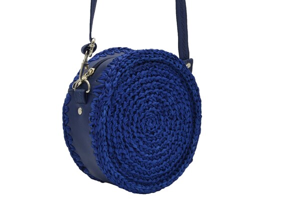 crochet bag circle