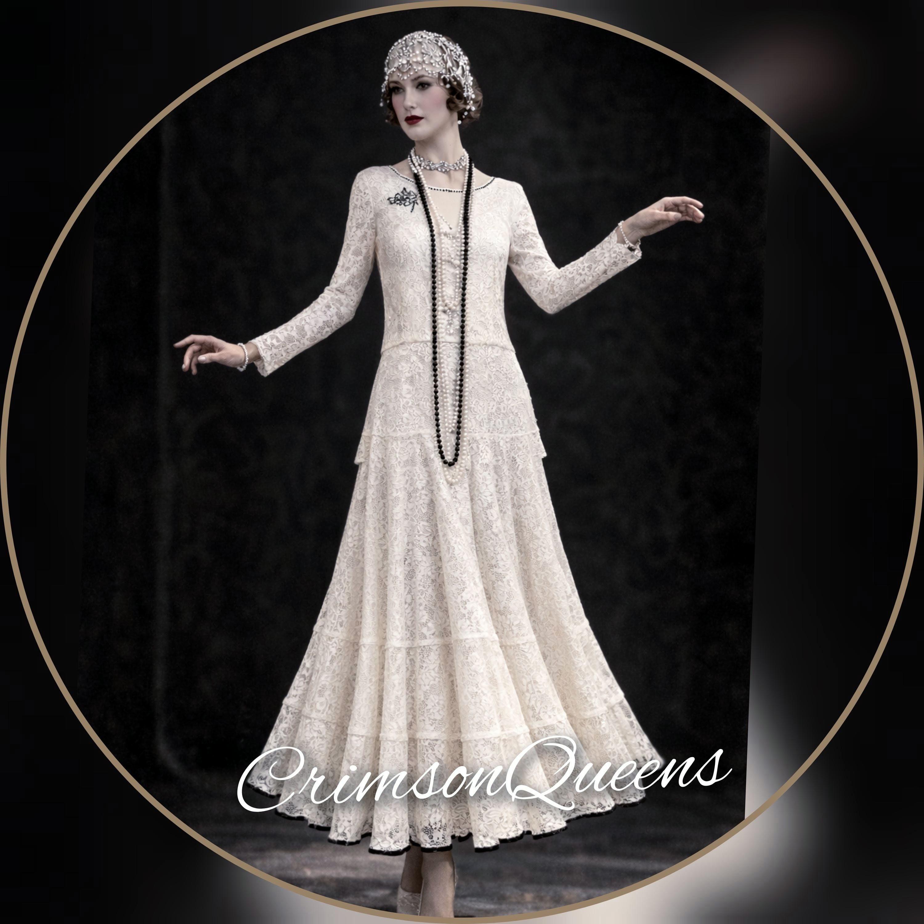 スーツ・フォーマル・ドレス Ameri VINTAGE UND LACE TRIMMING DRESS il_fullxfull.7722700908_qynj.jpg