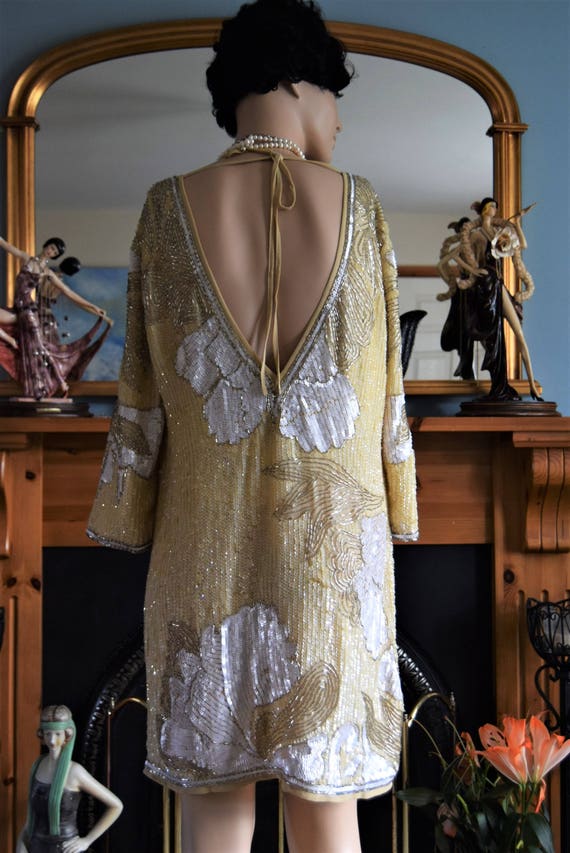 1920s bride Downton Abbey dress Great Gatsby dres… - image 10