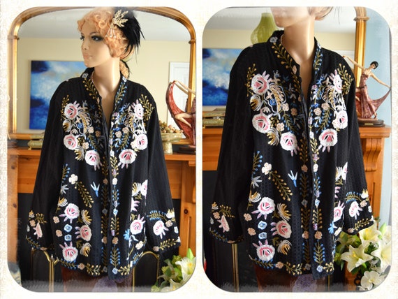 Vintage 1920s coat flapper opera coat Art Deco ope