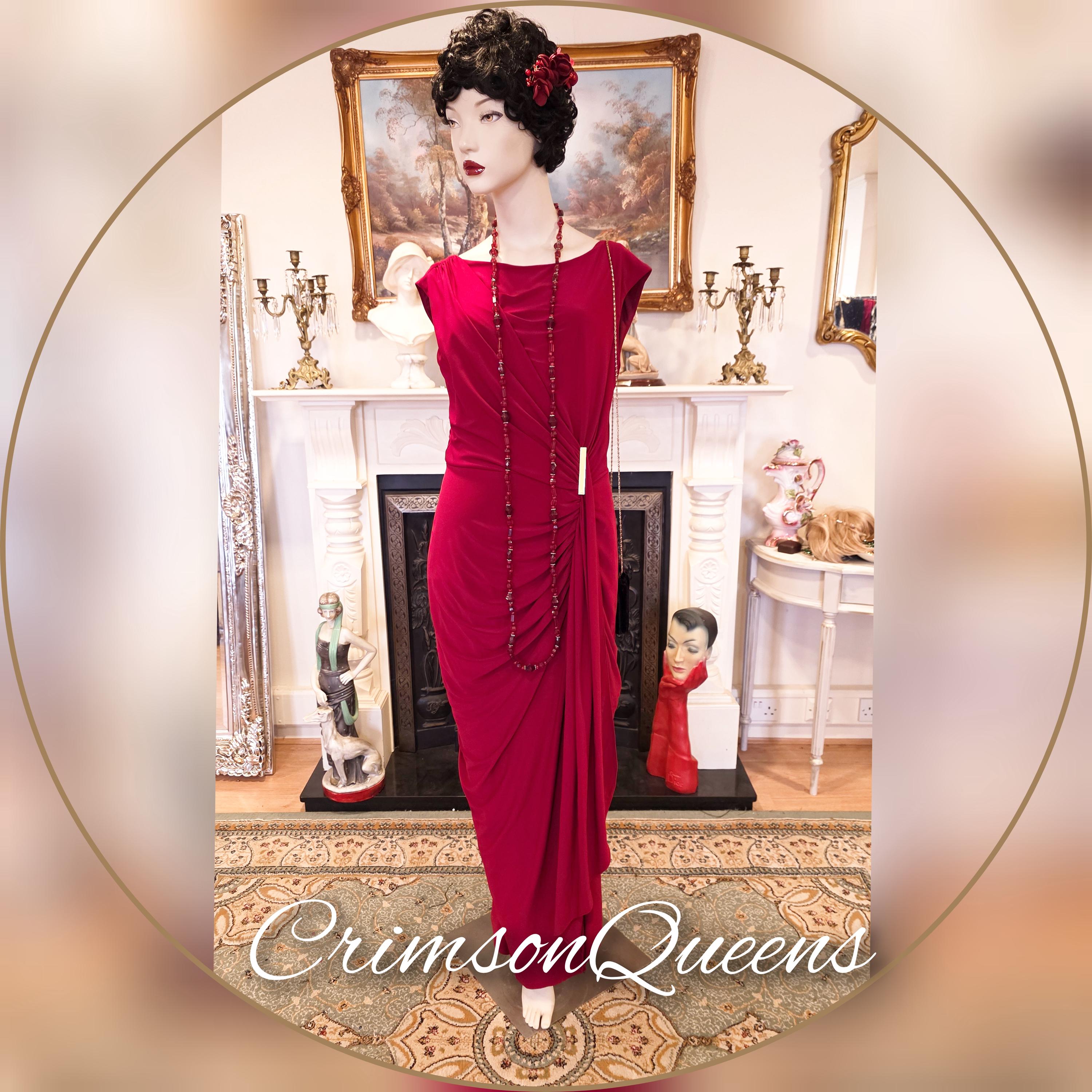 1930s red dress Always in need of a red dress Happy New Year , #retrostyle #1950sdress #vintagevogue #1930s #whatiwear #pinupstyle #pinupfashion #cocktaildress #weddingdress #pencildress #50sfashion #ootdstyle