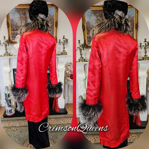 Vintage Satin Silk Japanese Jacket 1920s Art Deco Oriental Soft