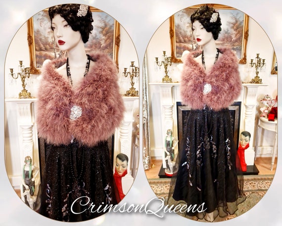 Art Deco Downton Abbey 1920s style vintage embell… - image 7