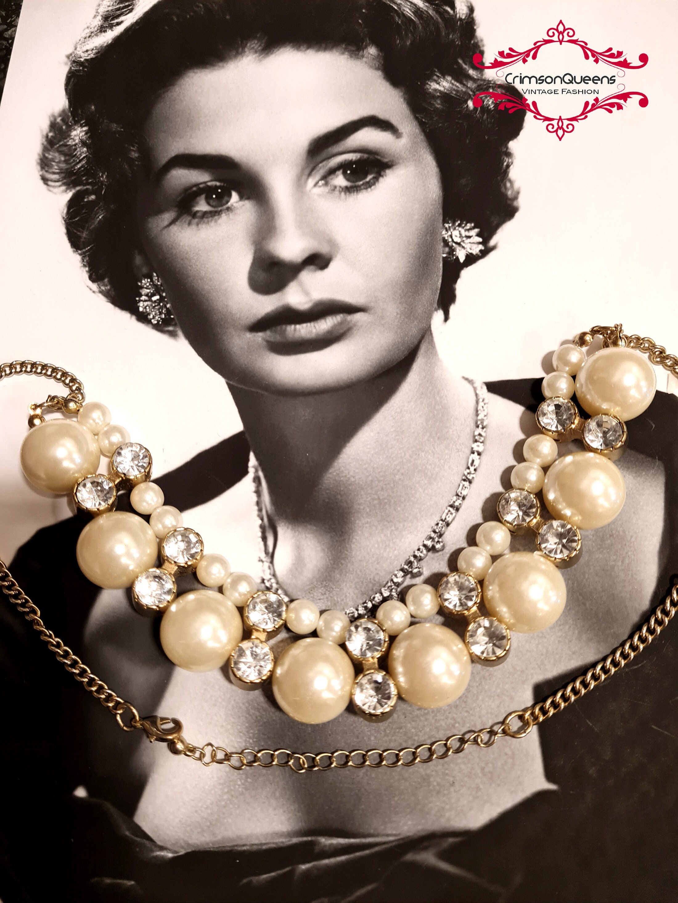 Zivyes Fashion 1920s Pearls Necklace