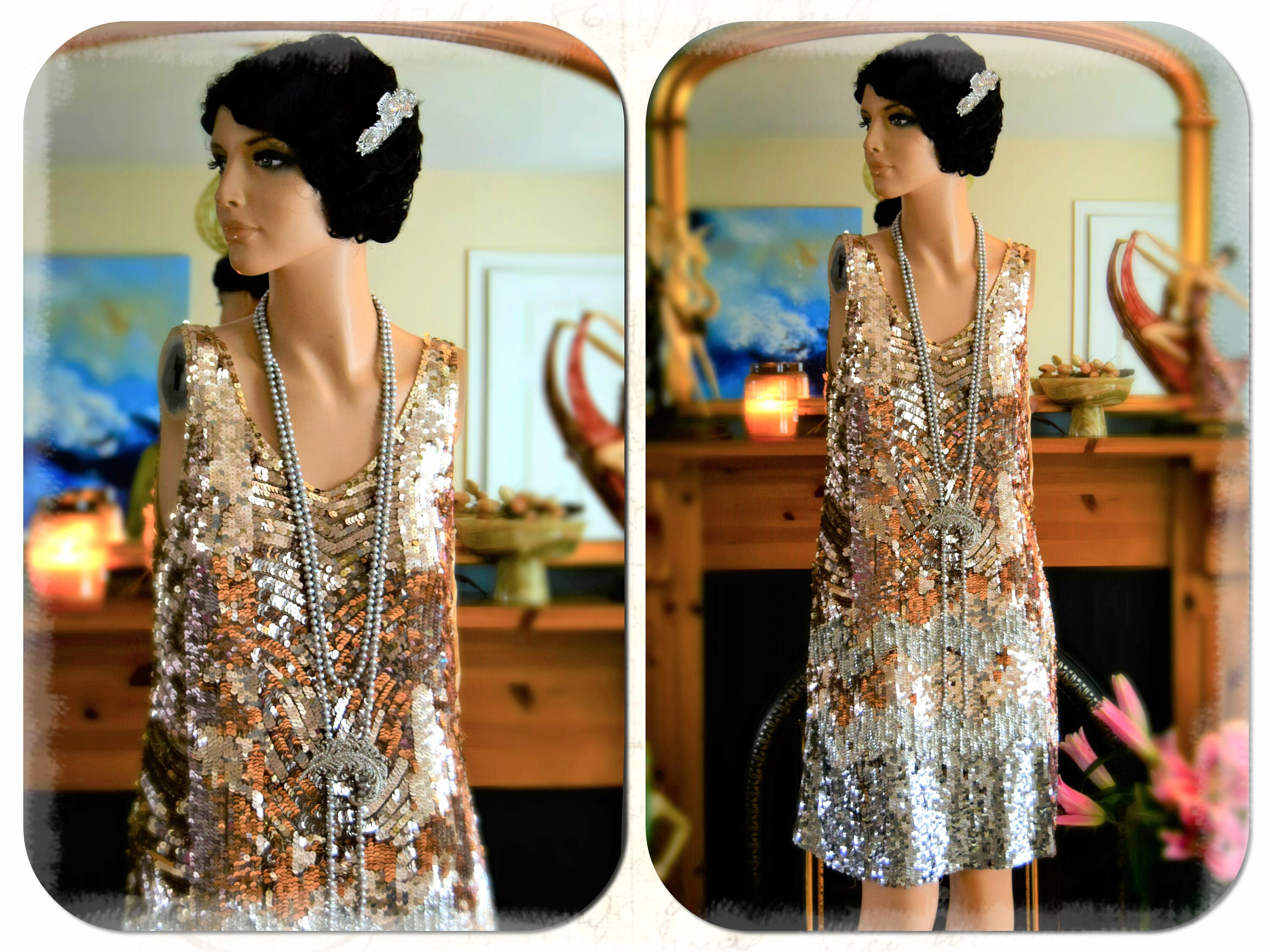 flapper dress etsy