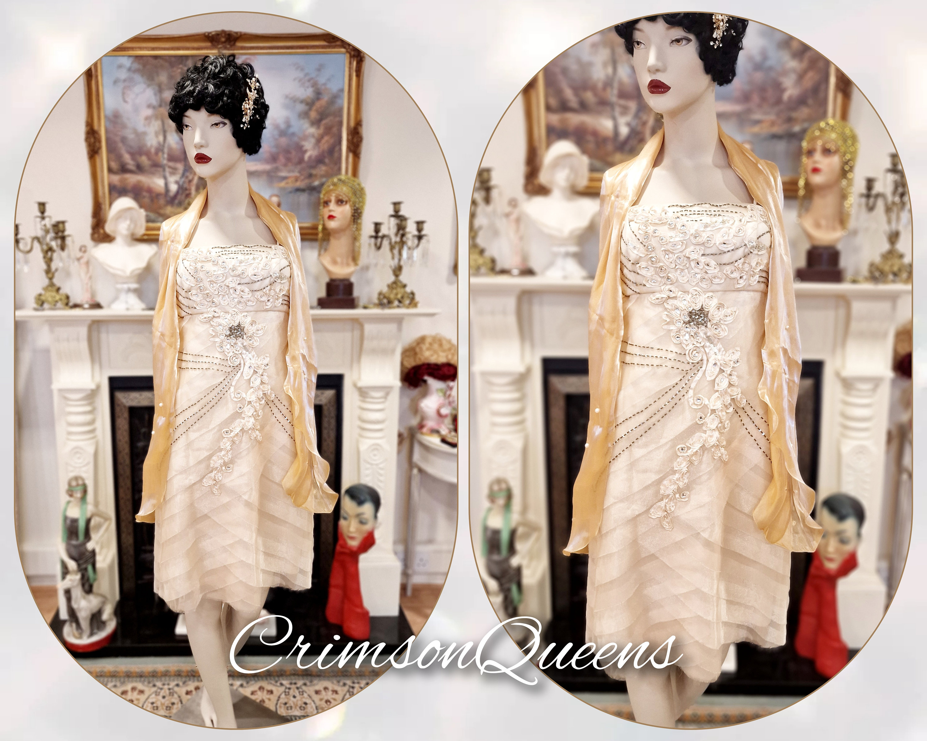 Sue Wong Flapper Dress - Etsy