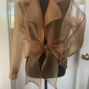 ORGANZA BLOUSE RUBY
