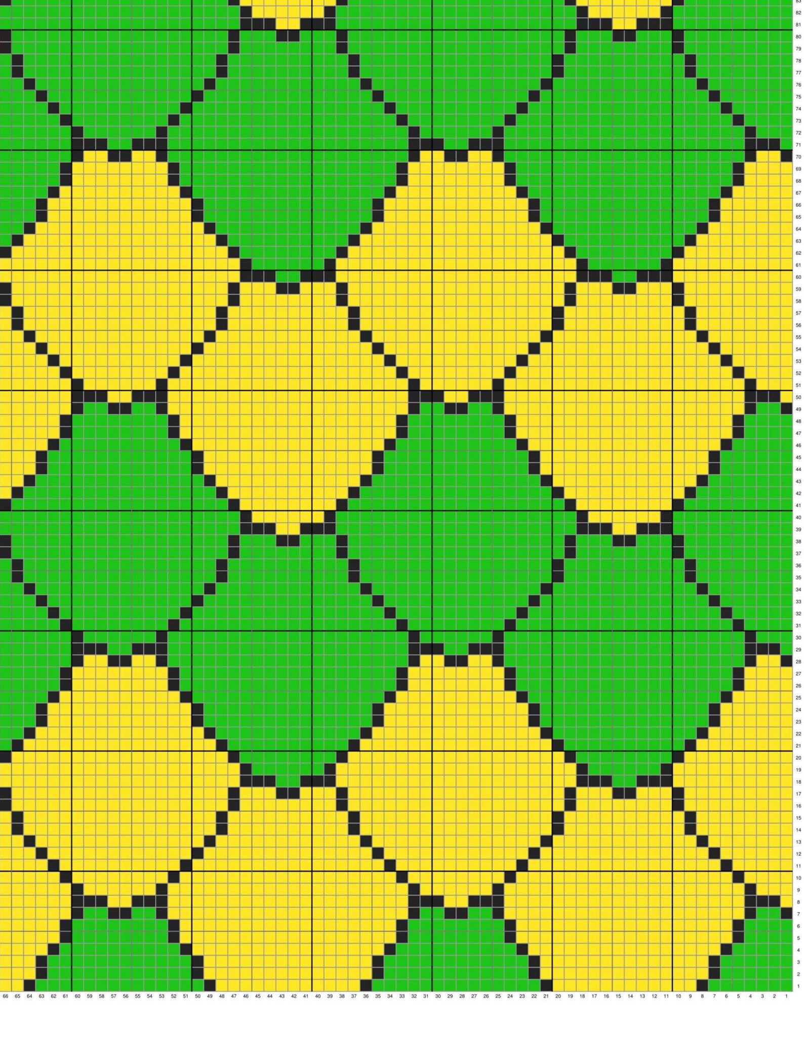 Green Snake C2C Crochet Pattern PDF – Jungle Animal Graphghan Blanket ...