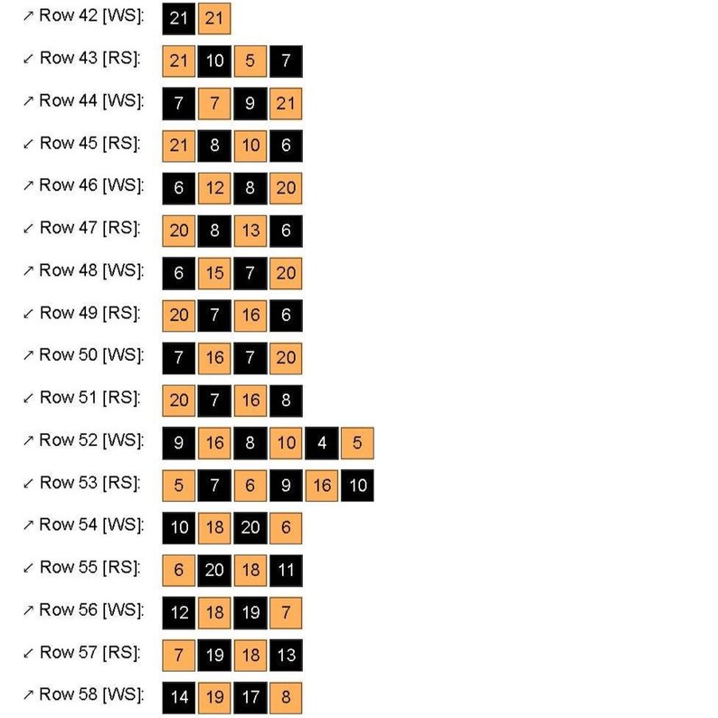 Halloween Svart Katt Filt C2C Virkmönster PDF – Katt med gröna ögon Pixel Square Filt Pumpa Grafdiagram Hörn till hörn-diagram bild 4