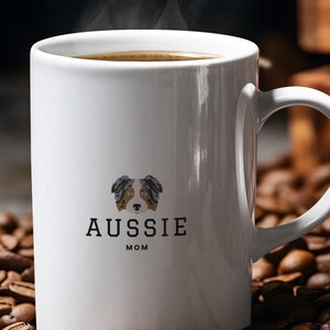 Australian Shepherd Mom - Blue Merle Mug