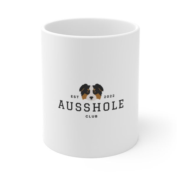Ausshole Ceramic Mug 2022 | Black Tri