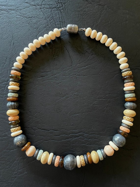 Boho/Navajo Beaded Necklace