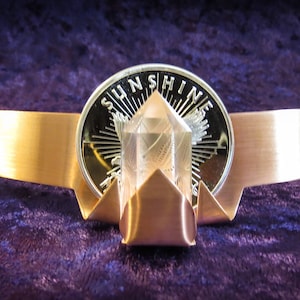 Ancient Goddess Crystal Meditation Headband Tool = Opens 3rd Eye
