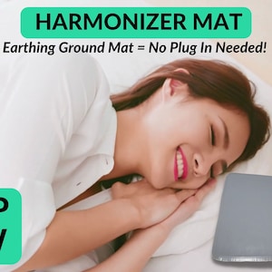 grounding mat, earthing mat, grounding pad, grounding mat for bed, earthing grounding mat, best grounding mat, earthing pad, grounding pad for bed, earthing mat for bed, grounding sleep mat, harmonizer mat, quick restore harmonizer