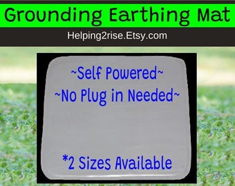 Earthing Pad Grounding Mat 10" x 11" Pain Relief = Harmonizer Reduce Inflamation