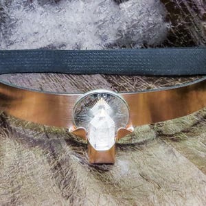 Divinity Tools Ancient Crystal Meditation Headband Crown = Opens 3rd Eye Divine Feminin SMOOTH BAND