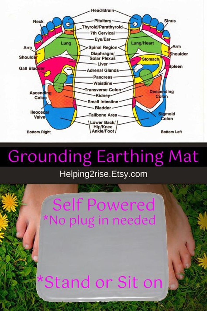 Earthing Pad Grounding Mat 10 X 11 Pain Relief Harmonizer Reduce