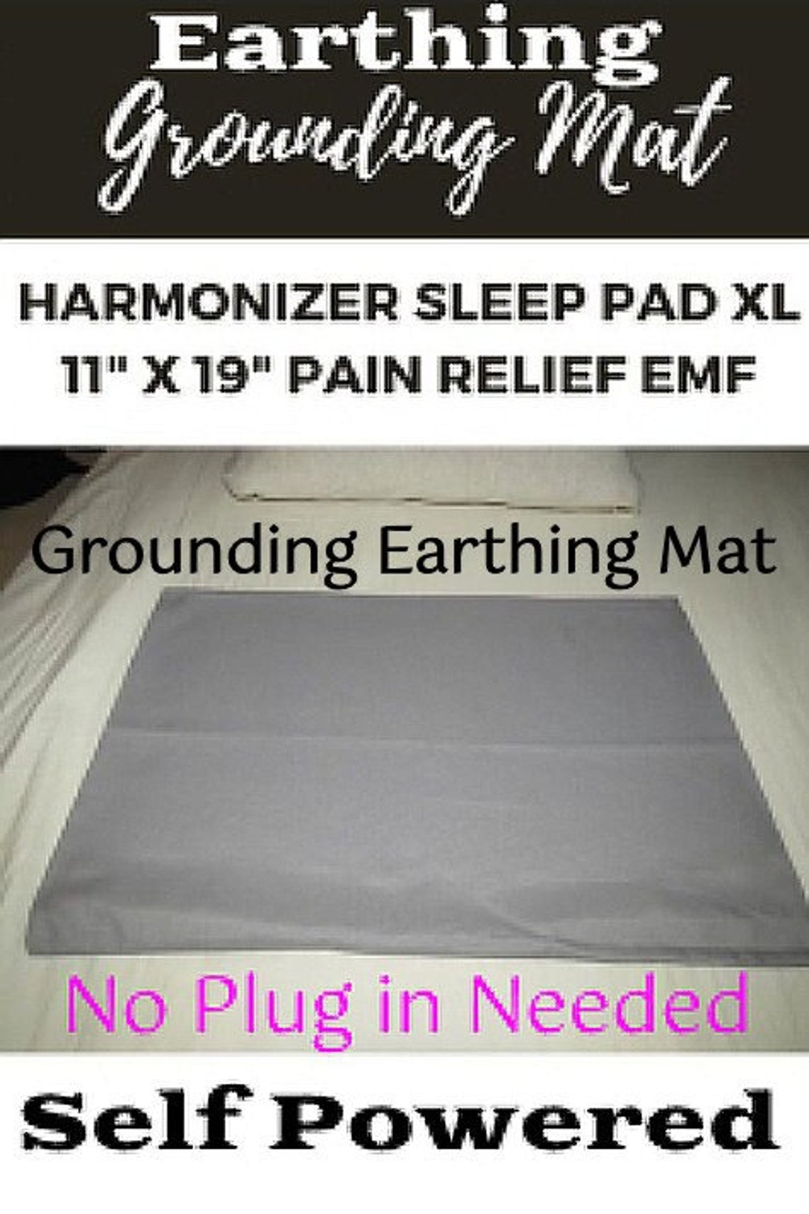 Grounding Mat for Bed Earthing Pad 11 X 19 - Etsy
