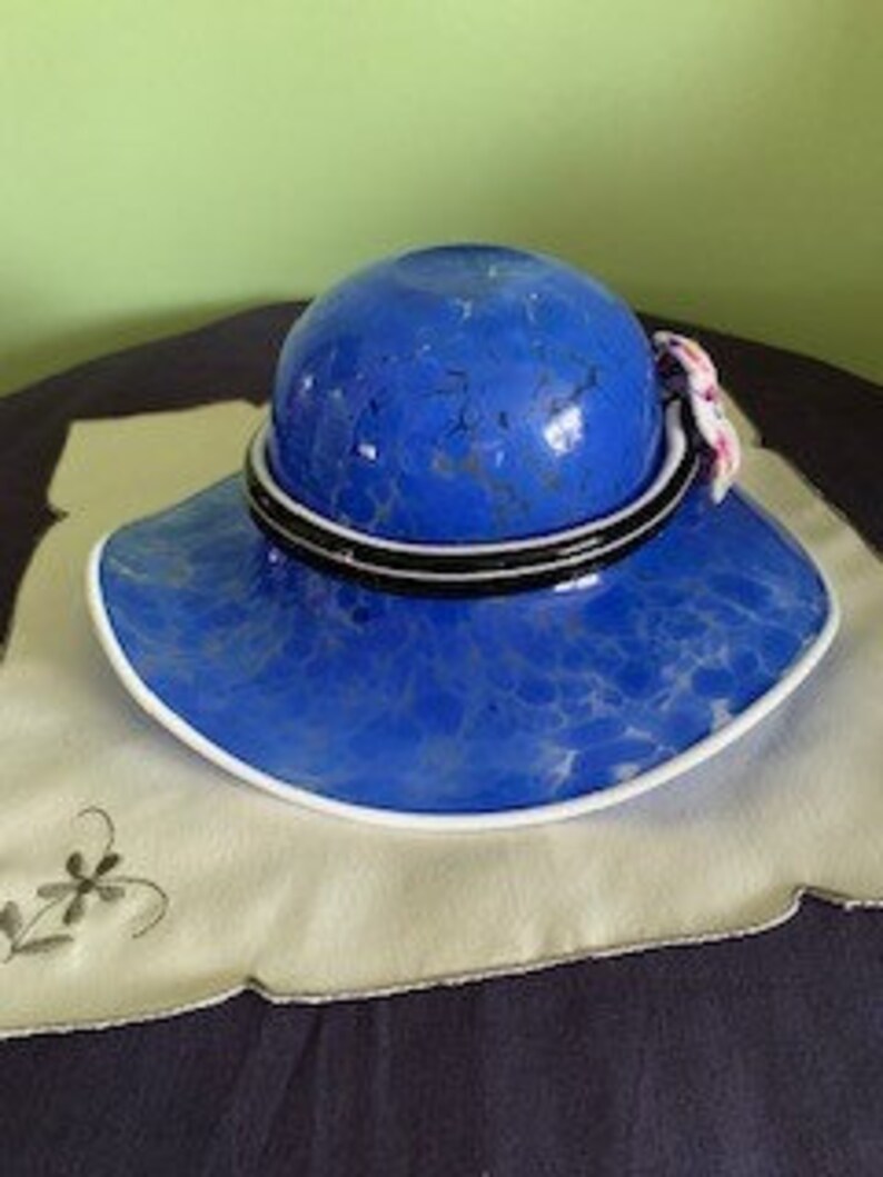 Vintage Murano Glass Hat Bowl Etsy