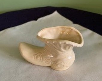 Vintage Made in Japan Porcelain Bootie Shoe