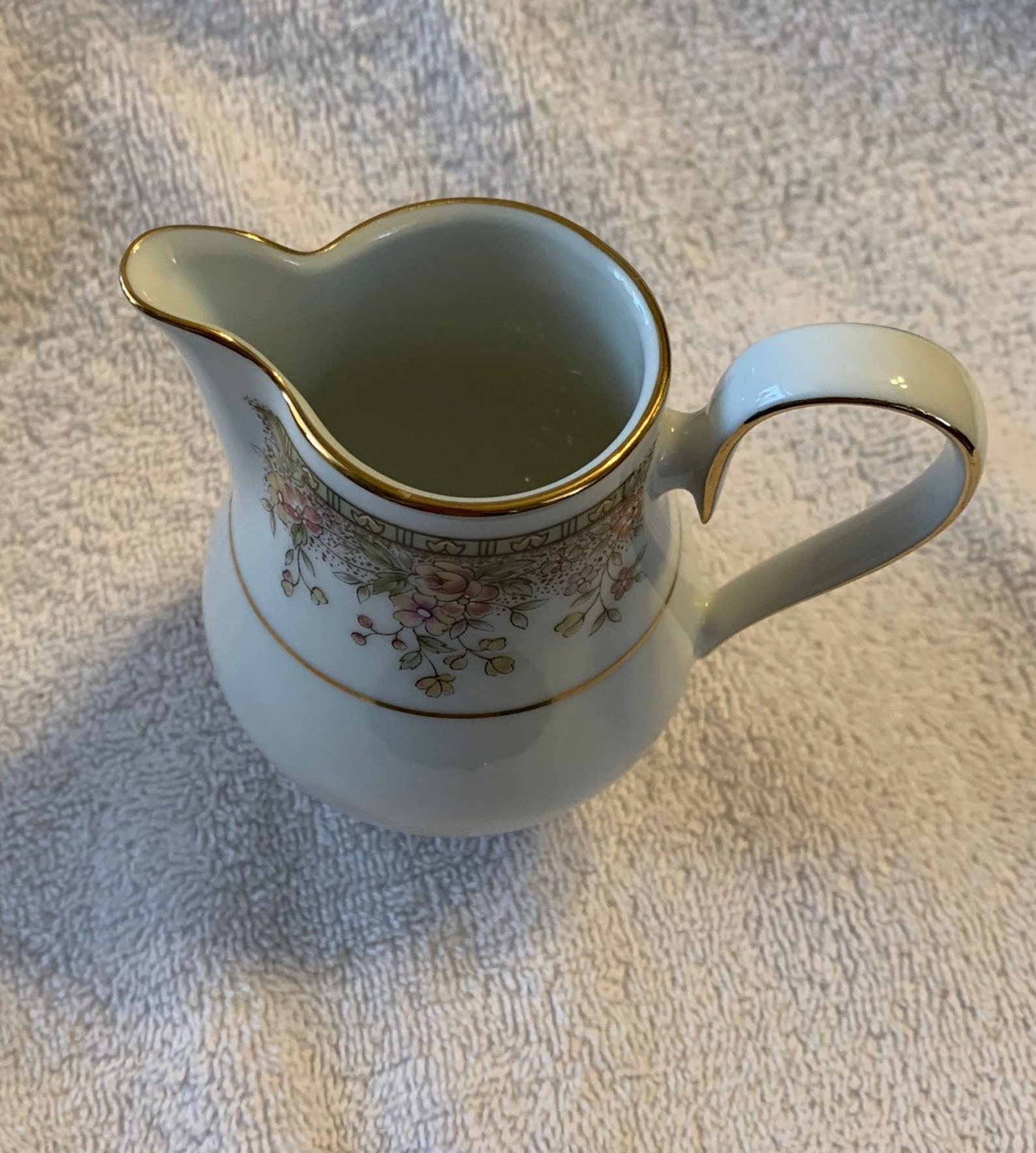 Vintage Noritake Ireland Morning Jewel Creamer 2767 Etsy