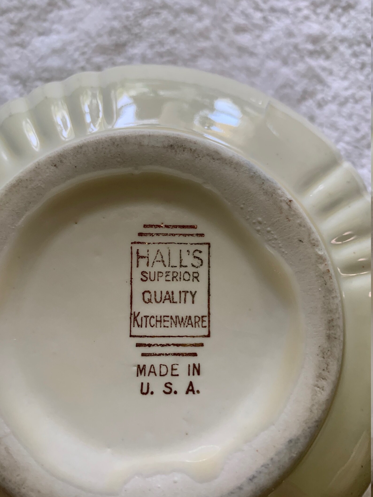 Vintage Hall's Superior Kitchenware Small Bowl Etsy