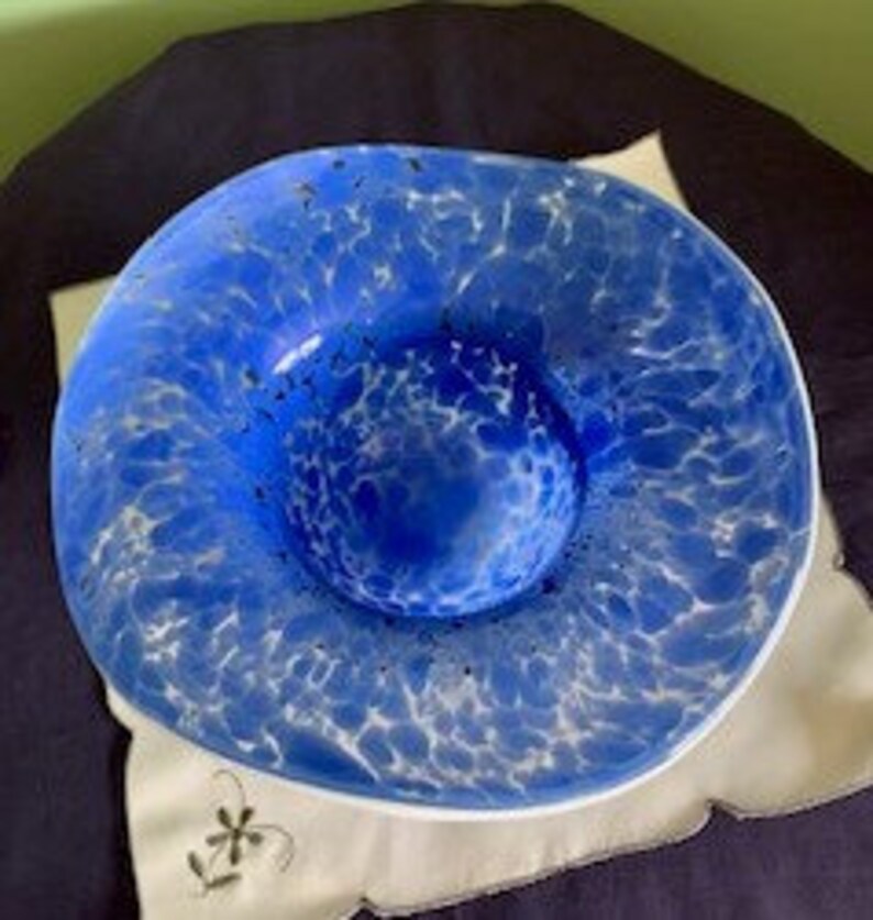 Vintage Murano Glass Hat Bowl Etsy