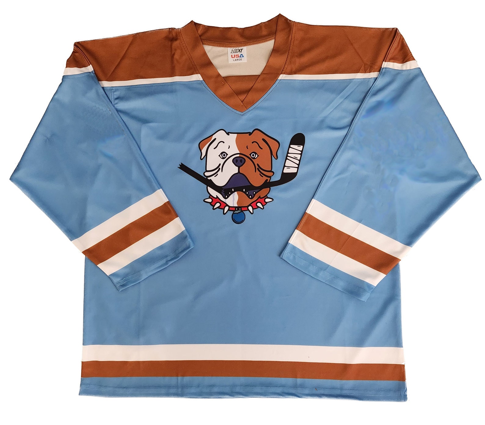 SHORESY Sudbury Blueberry Bulldogs Sky Blue Hockey Jersey. Etsy