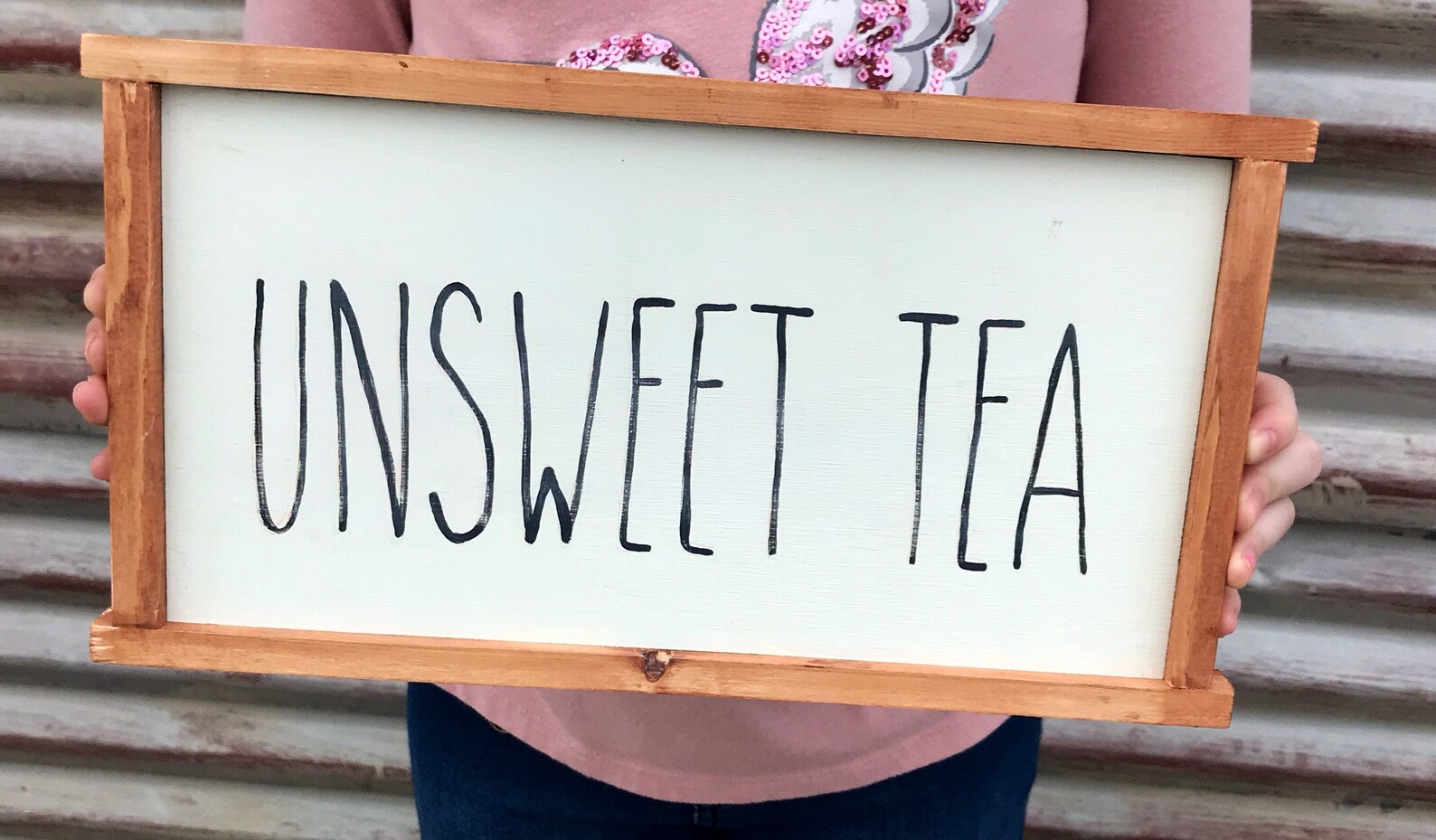 Unsweet tea sign rae dunn farmhouse kitchen signs Etsy