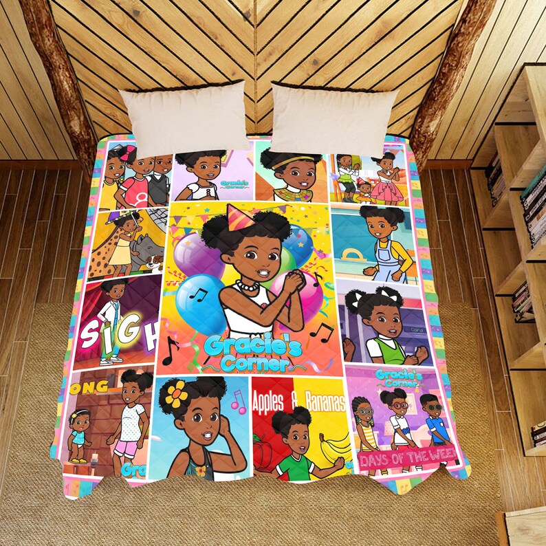 Personalized Gracies Corner Quilt Blanket Gracies Corner Etsy