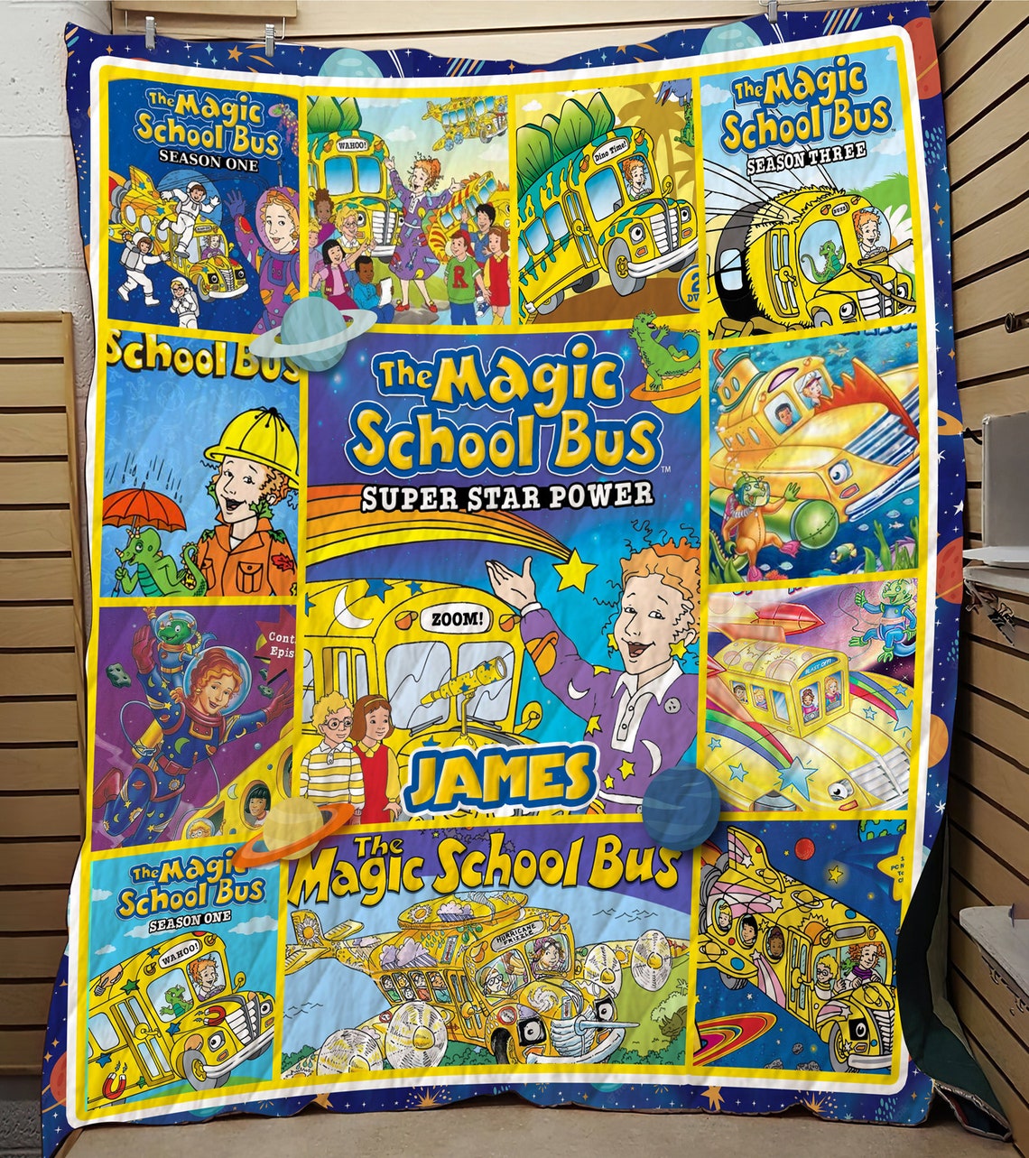 Miss Frizzle Take Chances Make Mistakes Get Messy Blanket - Etsy