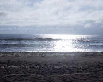 Sun Reflection on the Shoreline